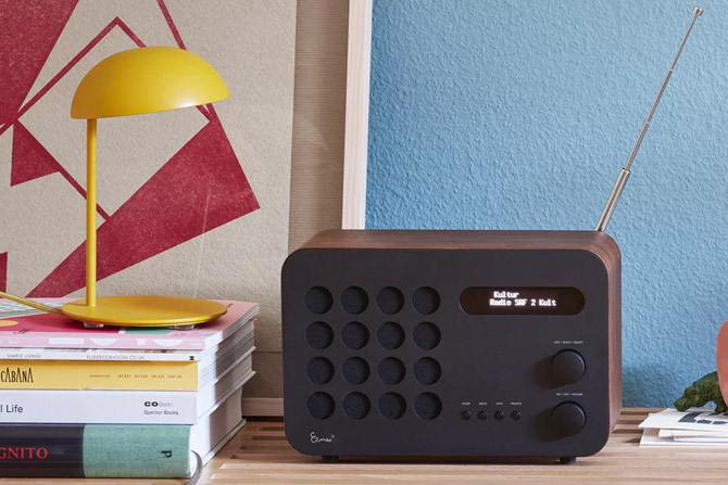 Eames Radio by Charles and Ray Eames reissued by Vitra