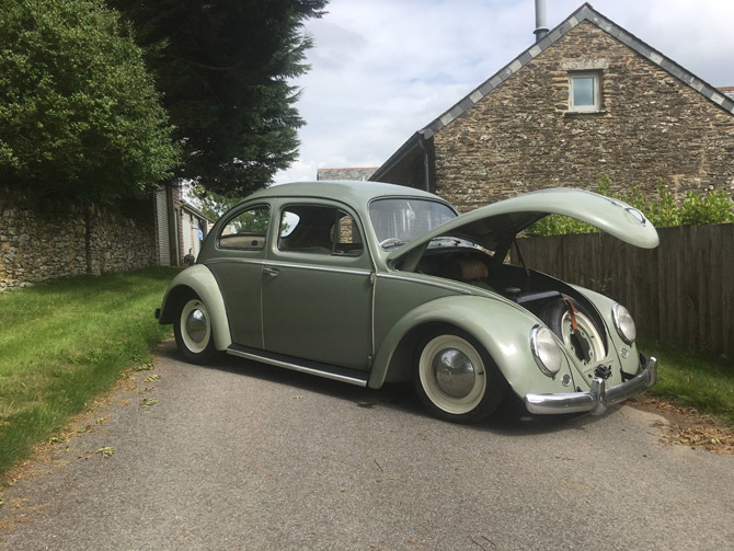 Fully restored 1959 Volkswagen Beetle on eBay