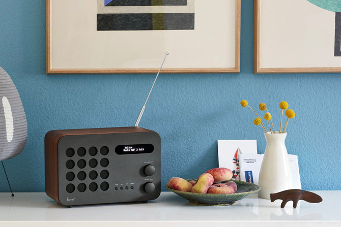 Eames Radio by Charles and Ray Eames reissued by Vitra