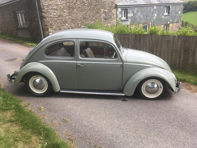 Fully restored 1959 Volkswagen Beetle on eBay