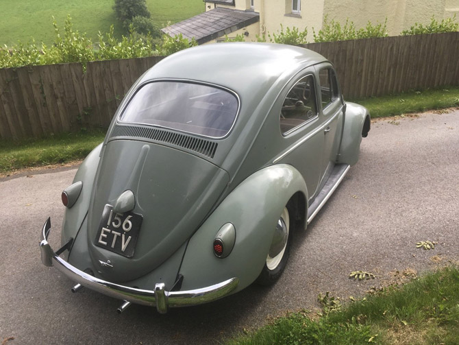 Fully restored 1959 Volkswagen Beetle on eBay