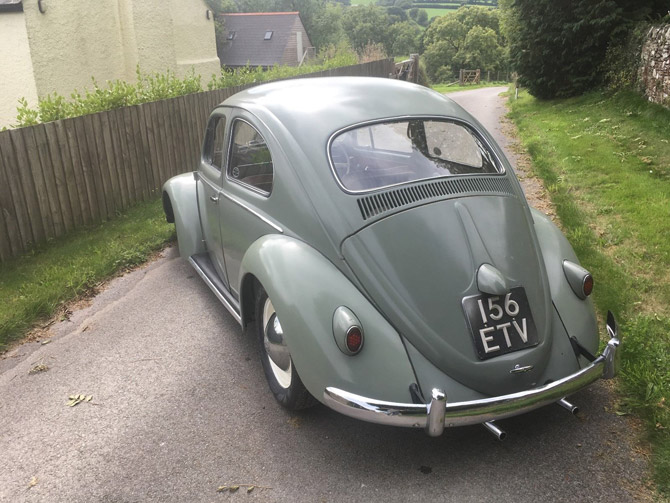 Fully restored 1959 Volkswagen Beetle on eBay