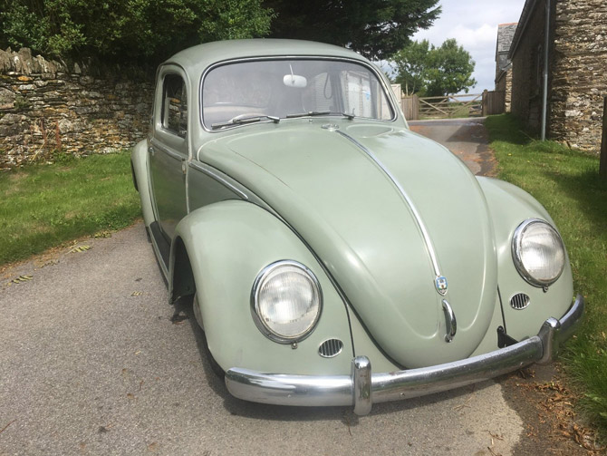 Fully restored 1959 Volkswagen Beetle on eBay