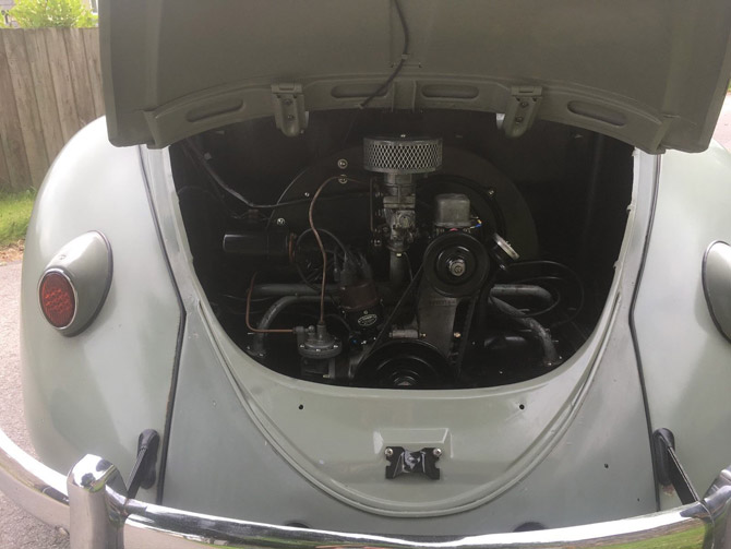 Fully restored 1959 Volkswagen Beetle on eBay