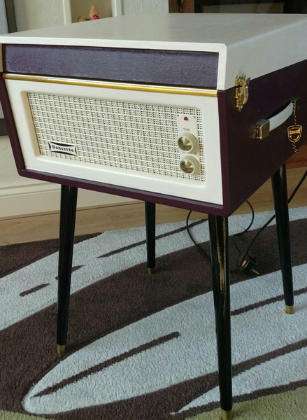 Original 1960s Dansette Bermuda record player on eBay