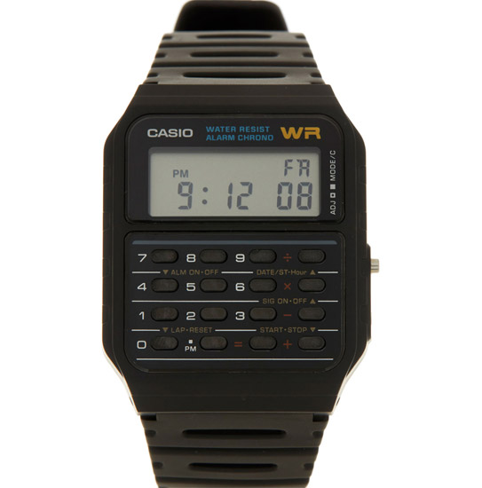 Retro Casio digital watch clearance at TK Maxx