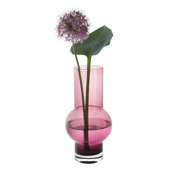 Retro glassware: Gemma Leamy vases for Dartington Crystal