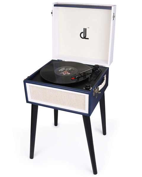 D&L Dansette-style record player with legs