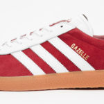 Adidas Gazelle trainers go old school in blue and red