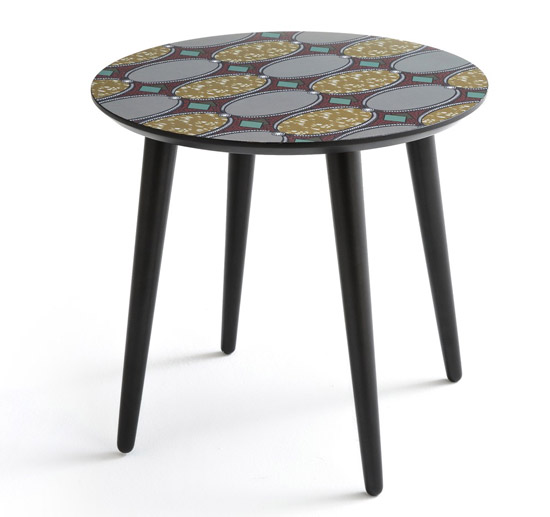 Nomado retro printed coffee tables at La Redoute