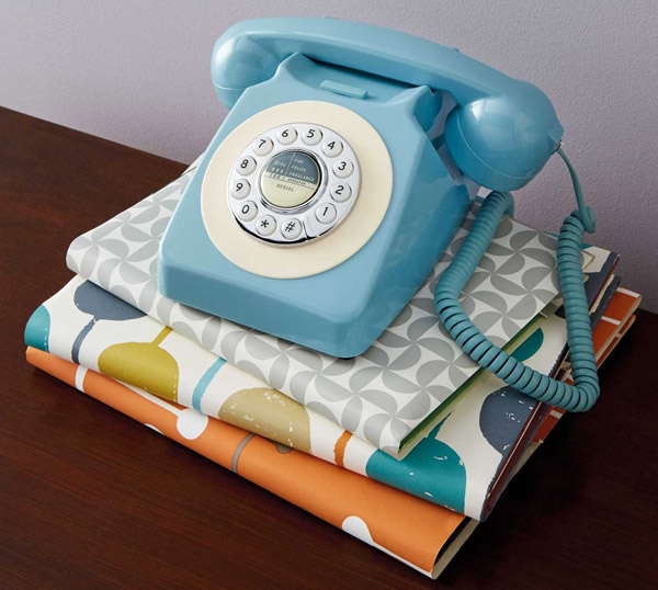 Budget vintage-style Reka home telephones at Aldi