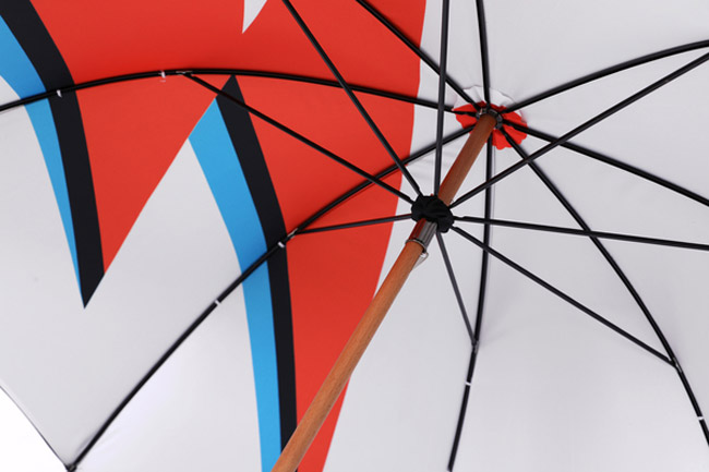 Aladdin Rain Bowie-inspired umbrella by London Undercover