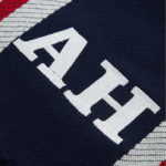 Johnstons personalised merino wool college scarves