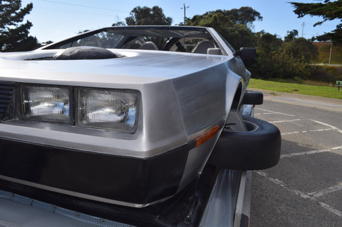 DeLorean hovercraft goes up for sale on eBay