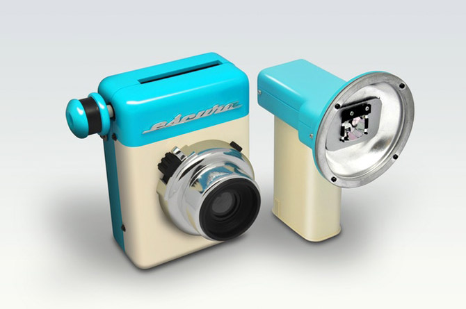 Escura Instant 60s hand-powered instant camera