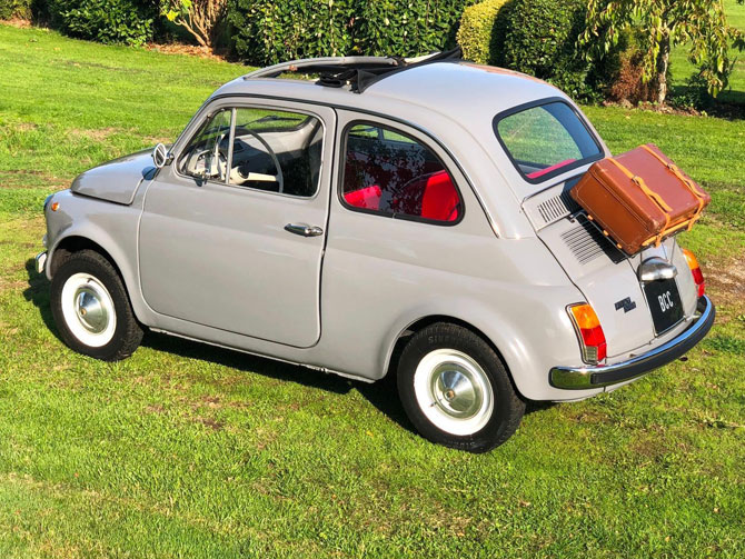 Fully restored 1969 Fiat 500 Lusso on eBay