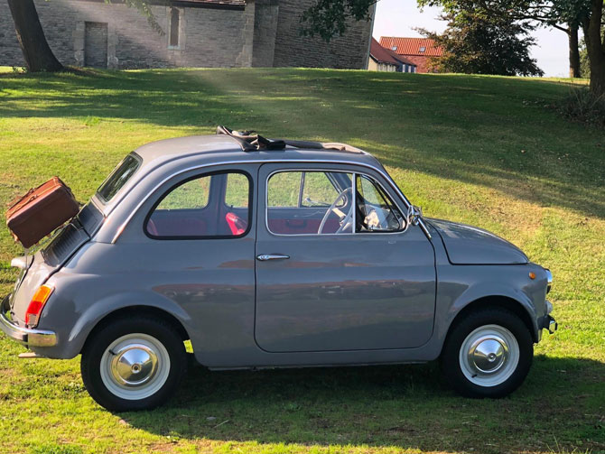 Fully restored 1969 Fiat 500 Lusso on eBay