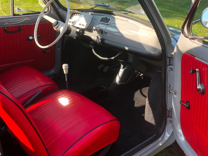 Fully restored 1969 Fiat 500 Lusso on eBay