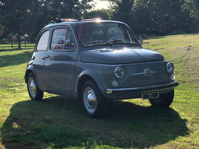 Fully restored 1969 Fiat 500 Lusso on eBay