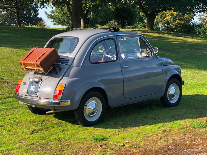 Fully restored 1969 Fiat 500 Lusso on eBay