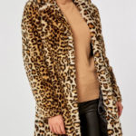 Leopard Print Faux Fur Coat at Dorothy Perkins
