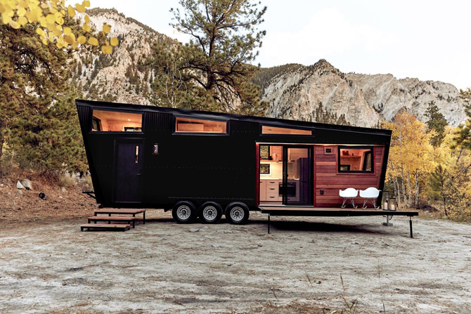 Land Ark unveils the Draper midcentury modern mobile home