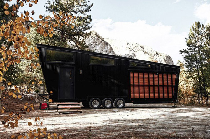 Land Ark unveils the Draper midcentury modern mobile home