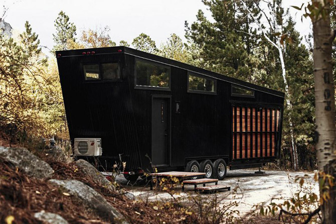 Land Ark unveils the Draper midcentury modern mobile home