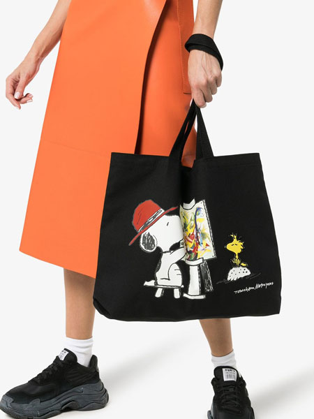 Retro Snoopy tote bags by Pintail at Browns