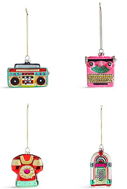 Retro Icons Christmas baubles at Marks and Spencer