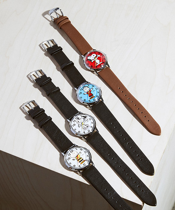 Timex x Todd Snyder Peanuts watch range