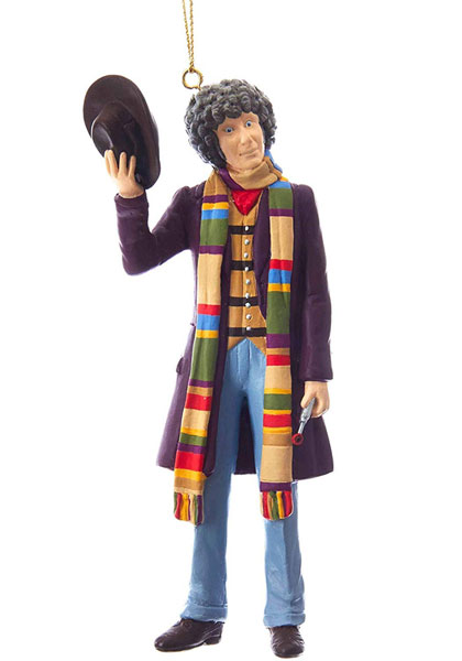 Retro Doctor Who Christmas decorations by Kurt Adler