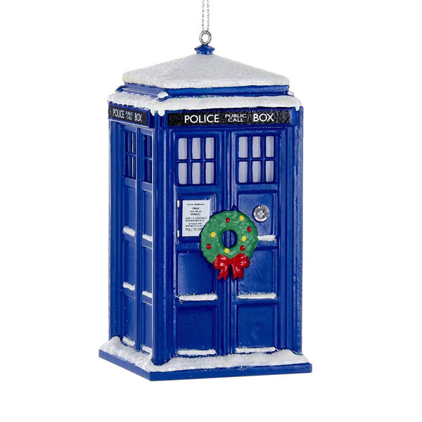 Retro Doctor Who Christmas decorations by Kurt Adler