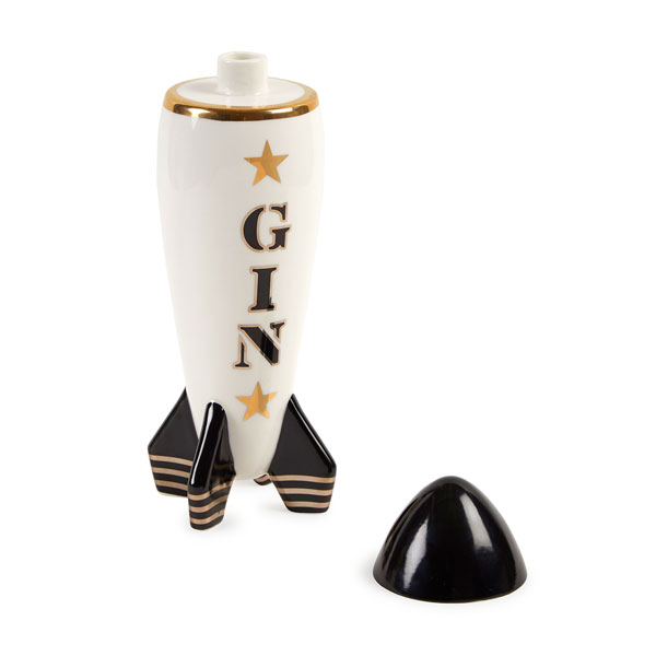 Retro Rocket Decanters by Jonathan Adler