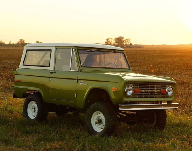 1960s Ford Bronco goes back into production