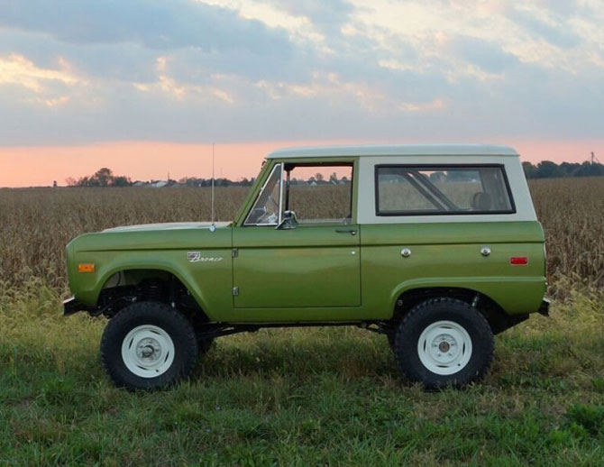 1960s Ford Bronco goes back into production