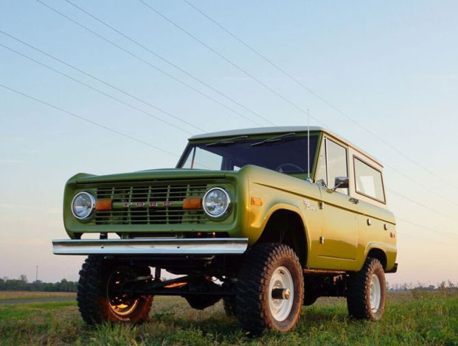 1960s Ford Bronco goes back into production