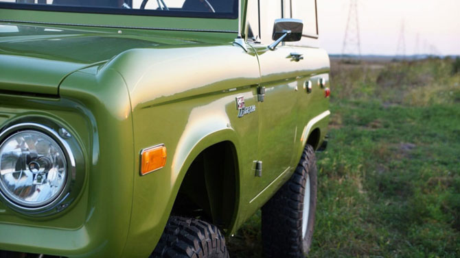 1960s Ford Bronco goes back into production