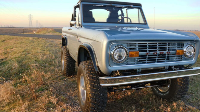1960s Ford Bronco goes back into production