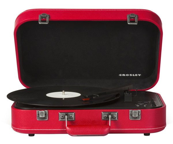Crosley Coupe 1950s-style portable record player