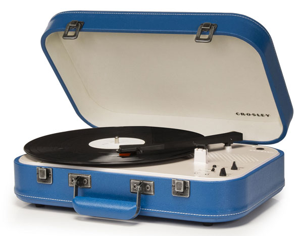 Crosley Coupe 1950s-style portable record player