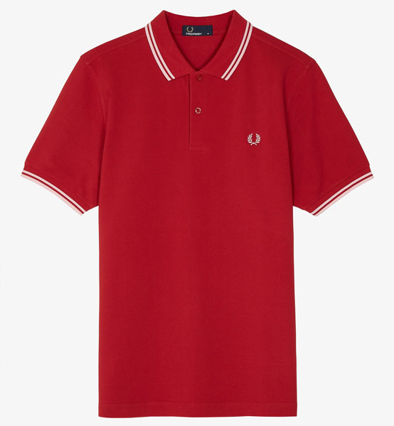 Britpop style: Fred Perry polo shirts in 1994 colours