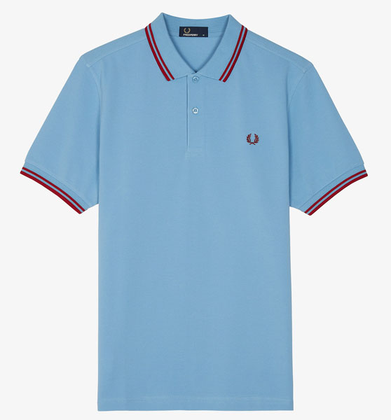 Britpop style: Fred Perry polo shirts in 1994 colours