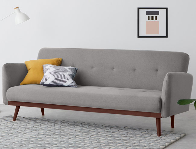 2. Stevie midcentury modern sofa bed