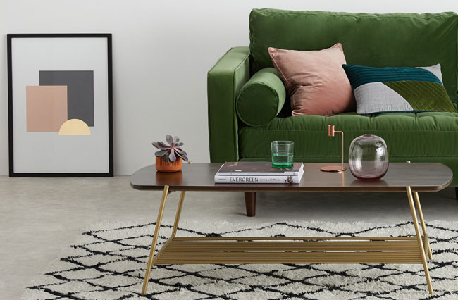 4. Bortolin retro-style coffee table