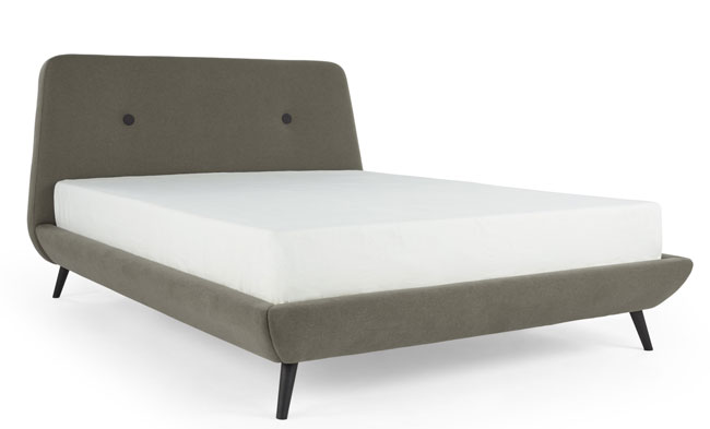 8. Edwin midcentury modern king size bed