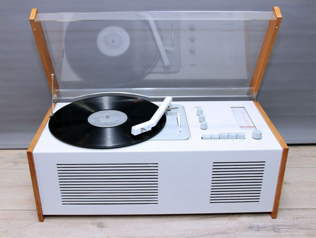 1960s Dieter Rams Braun SK61 record player and radio on eBay