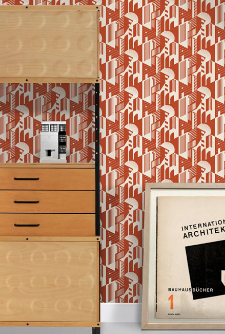 Mini Moderns introduces the Bauhaus wallpaper collection