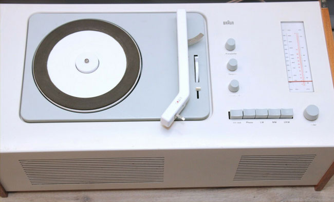 1960s Dieter Rams Braun SK61 record player and radio on eBay