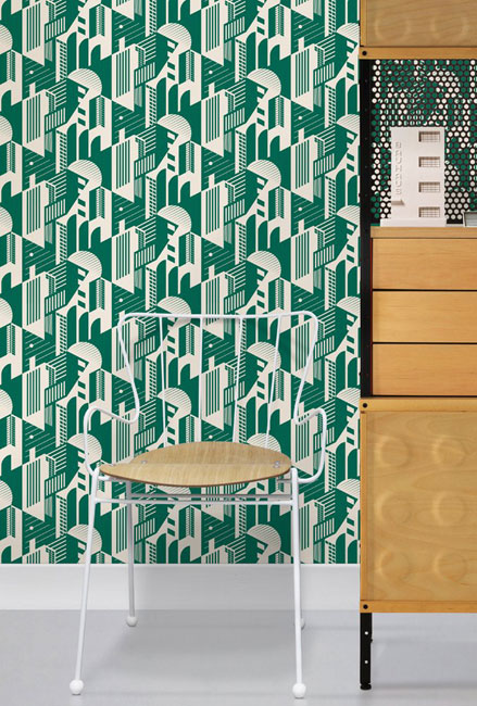 Mini Moderns introduces the Bauhaus wallpaper collection